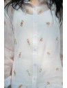 Chikankari Unisex Shirt Q/S