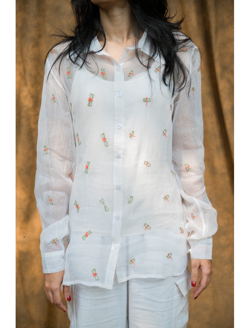 Chikankari Unisex Shirt Q/S Chikankari Unisex Shirt Q/S