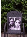 Printed filmi cushion cover