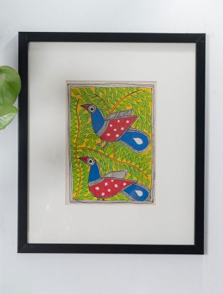 Madhubani frame image displayed in the Related Products section on the Lucknow Souvenirs page