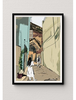 Sketching of Sketching Through Time: Gol Darwaza, Lucknow