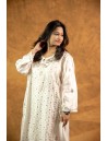 Women Long Panel Kurta with Mukaish Work Q/S