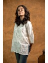 Women Top with Mukaish Work Q/S