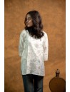 Women Top with Mukaish Work Q/S