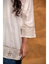 Women Top with Mukaish Work Q/S