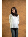Women Top with Mukaish Work Q/S