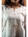 Women Top with Mukaish Work Q/S
