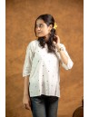 Women Top with Mukaish Work Q/S