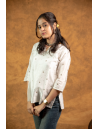 Women Top with Mukaish Work Q/S