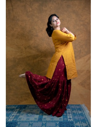 Bandhani Gharara