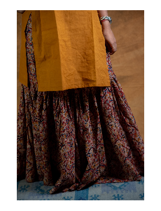Ajrakh printed Gharara
