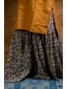 Ajrakh printed Gharara