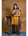 Ajrakh printed Gharara