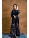 Ajrakh printed Gharara
