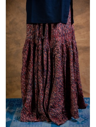 Ajrakh printed Gharara