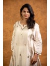 Women Long Panel Kurta with Mukaish Work Q/S