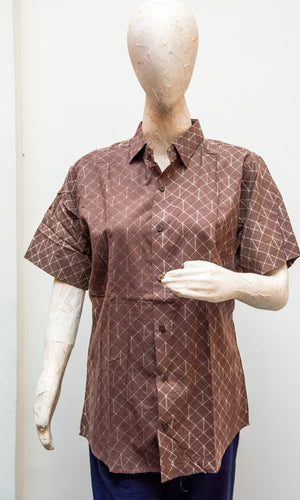 Unisex Shibori Shirt H/S