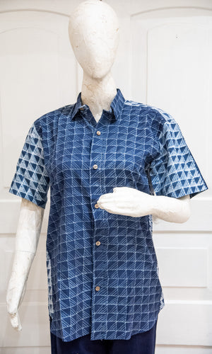 Unisex Shibori Shirt H/S