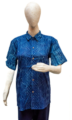 Unisex Shibori Shirt H/S