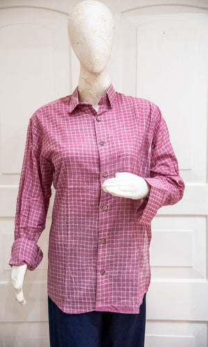 Unisex Shibori Shirt F/S