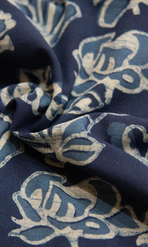 Hand block printed Fabric