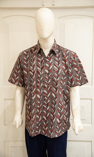 Blockprinted H/S Shirt