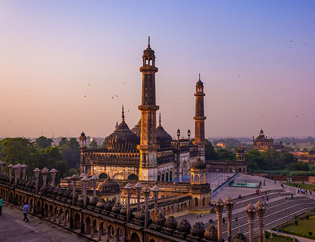 Bada Imambara image on the Lucknow Souvenirs page